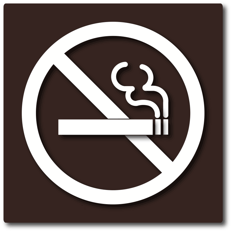 anti smoking logo