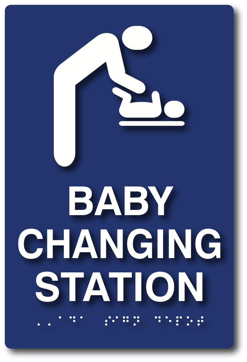 Ada requirements for top baby changing stations