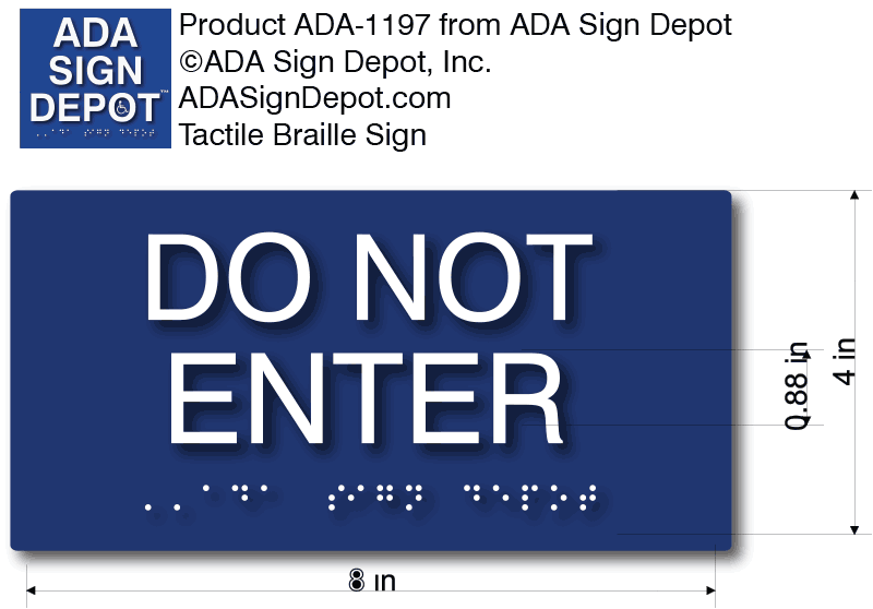 Braille Labels - ADA Compliant Grade 2 Domed Braille Strips